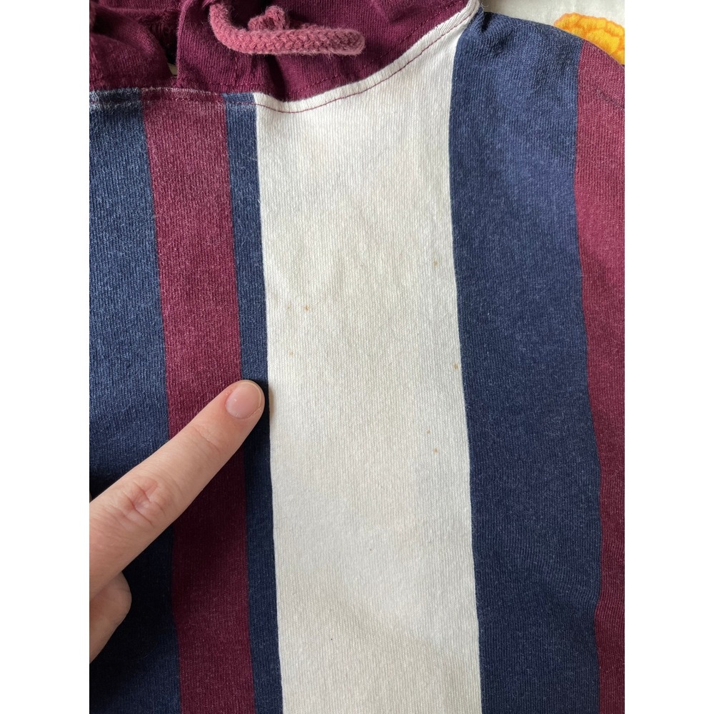 Vtg Striped Baja Surf Jerga Hoodie - Picture 5 of 7